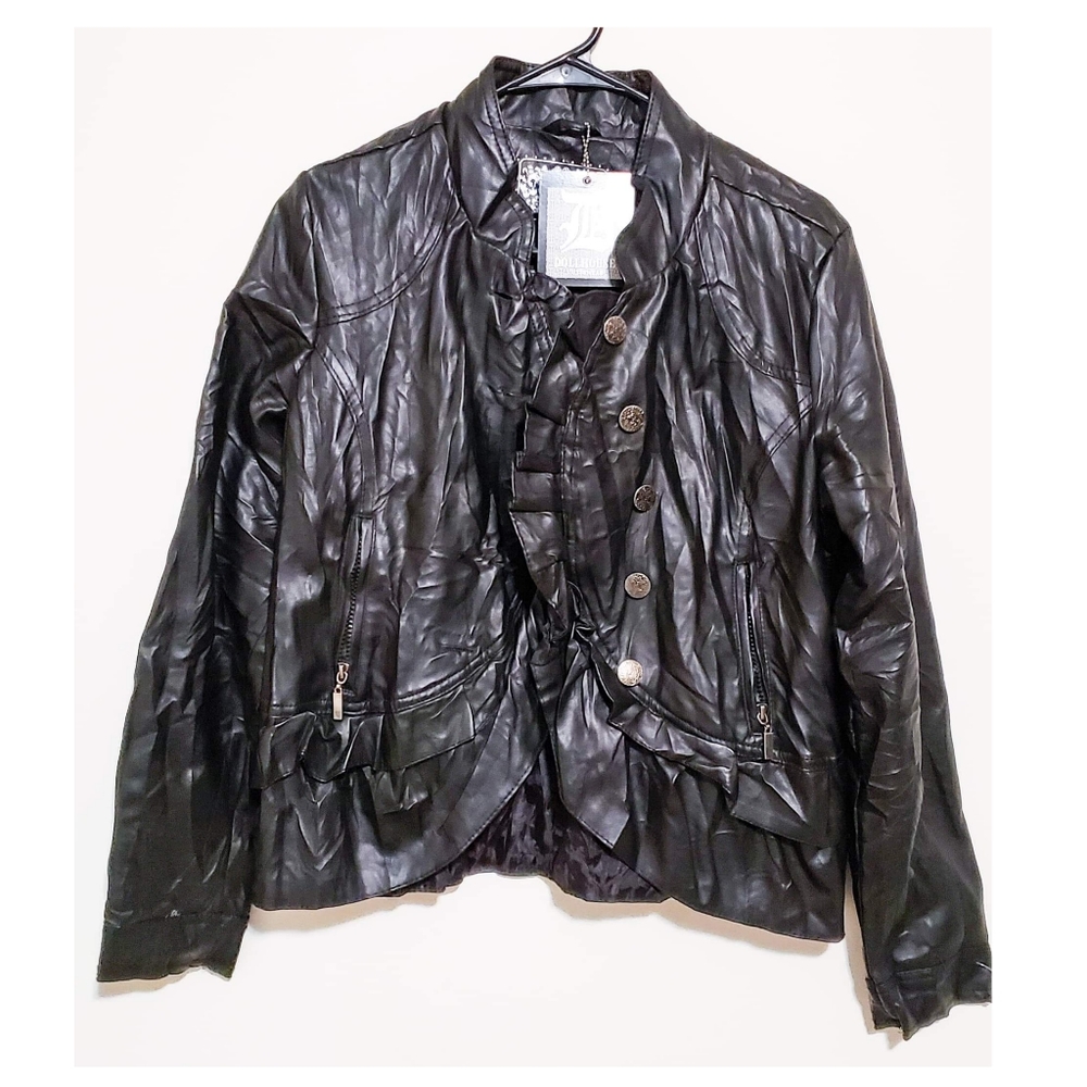 Dollhouse OuterwearBlack Leather Jacket NWT